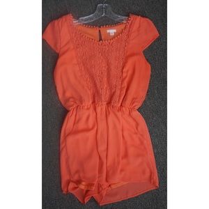 Coral romper